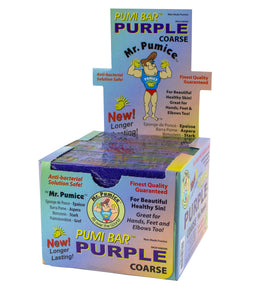 Mr. Pumice - Purple Pumi Bar Display