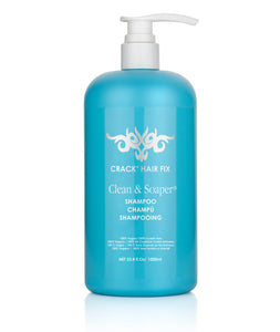 Crack Hair Fix - Clean and Soaper Shampoo 33 fl oz